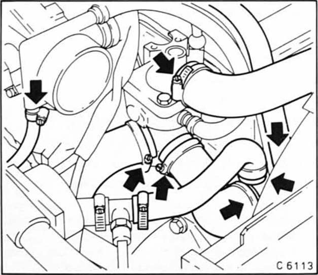 Opel Omega Reparaturanleitung. Zylinderkopf aus-und einbauen