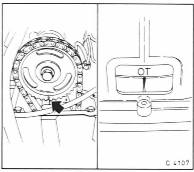 Opel Omega Reparaturanleitung. Ventilspiel prüfen/einstellen 