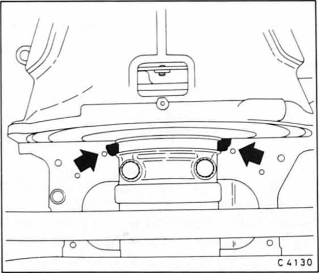 Opel Omega Reparaturanleitung. Ölwanne aus- und einbauen/dichtung für ölwanne ersetzen