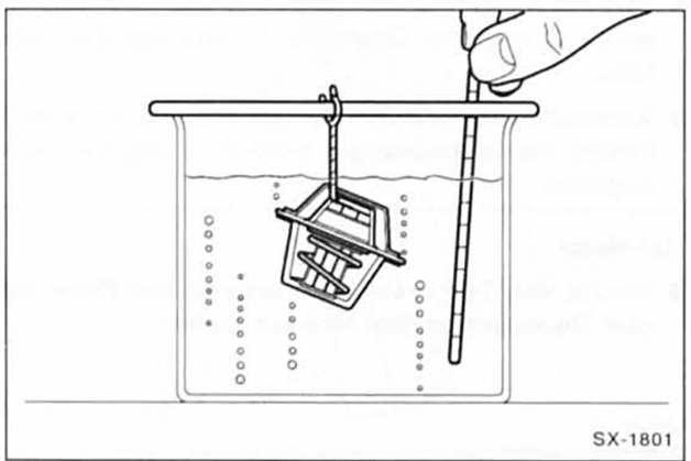 Opel Omega Reparaturanleitung. Thermostat aus- und einbauen/prüfen 