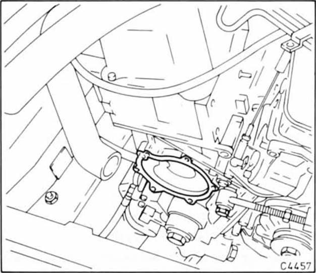 Opel Omega Reparaturanleitung. Kühlmittelpumpe aus- und einbauen 