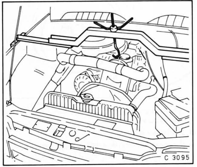 Opel Omega Reparaturanleitung. Ölwanne aus- und einbauen/dichtung für ölwanne ersetzen