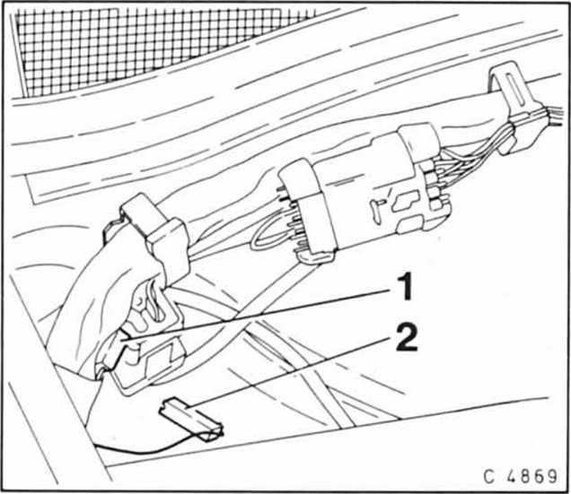 Opel Omega Reparaturanleitung. Leerlaufdrehzahl prüfen/co-gehalt einstellen