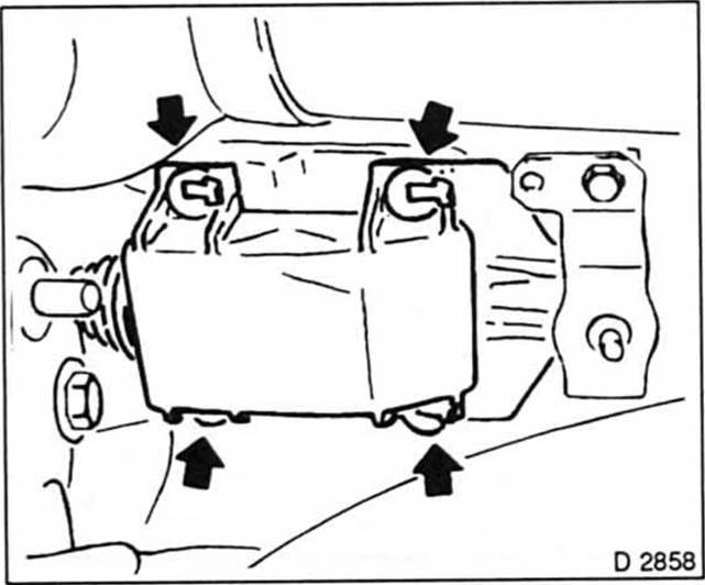 Opel Omega Reparaturanleitung. Schaltung einstellen