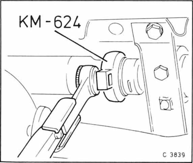 Opel Omega Reparaturanleitung. Gelenkwelle aus-und einbauen