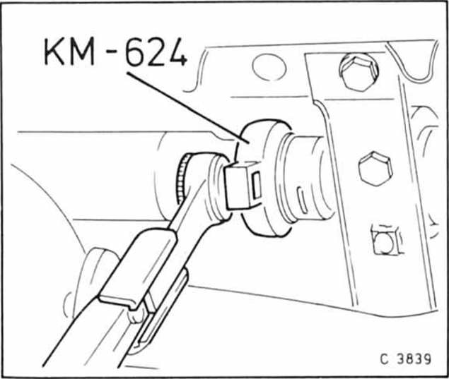 Opel Omega Reparaturanleitung. Gelenkwelle aus-und einbauen