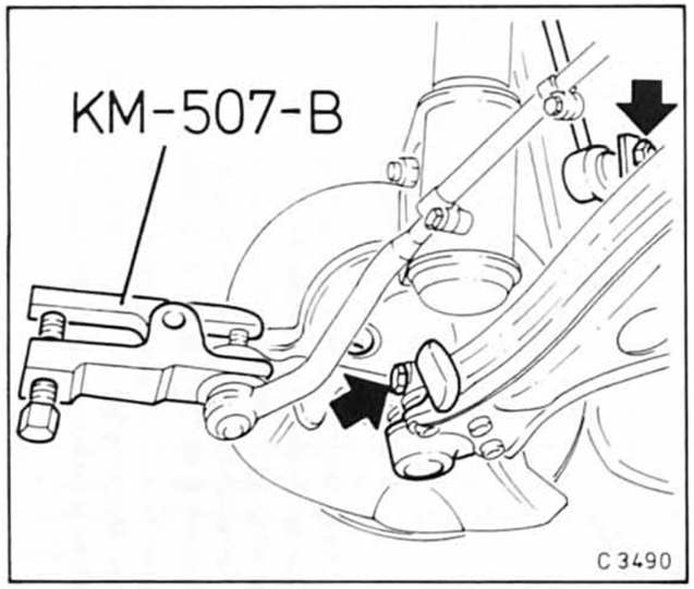 Opel Omega Reparaturanleitung. Federbein aus-und einbauen