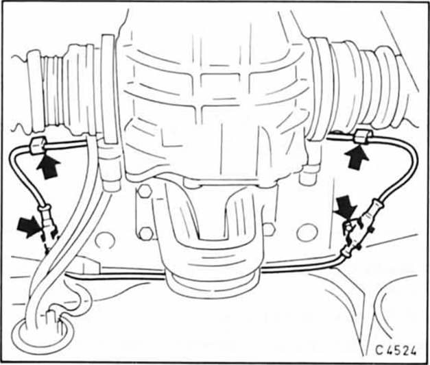 Opel Omega Reparaturanleitung. Schraubenfeder hinten aus- und einbauen 