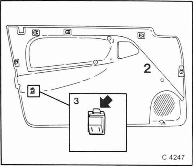 Opel Omega Reparaturanleitung. Türverkleidung aus- und einbauen 