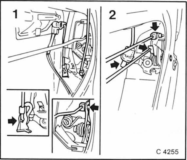Opel Omega Reparaturanleitung. Türschloÿ aus-und einbauen