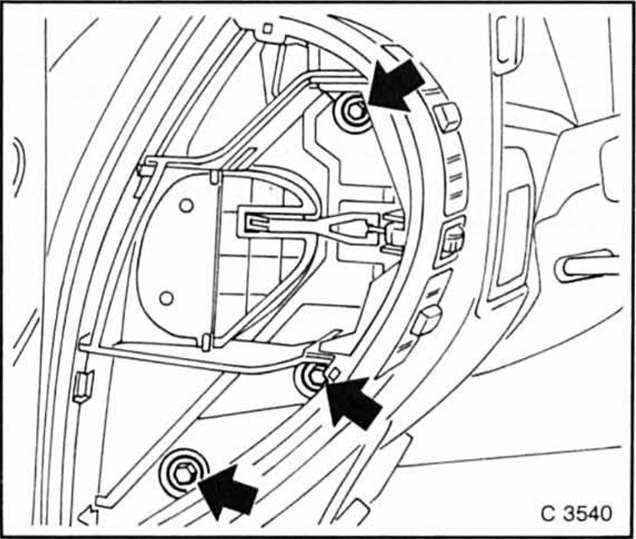 Opel Omega Reparaturanleitung. Nebelscheinwerfer nachträglich einbauen