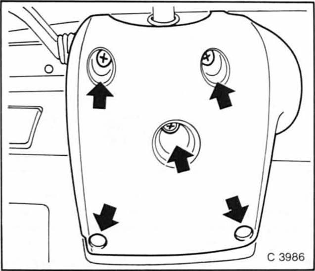 Opel Omega Reparaturanleitung. Lenkstockschalter aus- und einbauen 