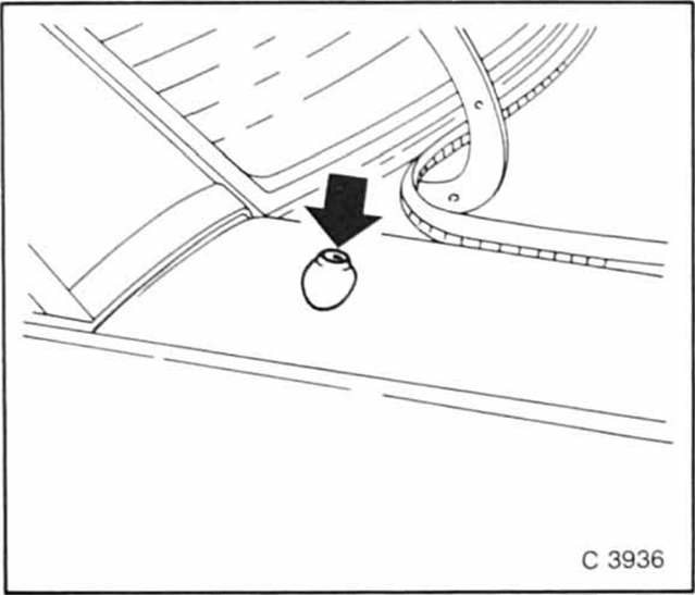 Opel Omega Reparaturanleitung. Antenne einbauen