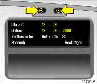 Opel Omega. Fahrzeuge mit graphic-info-display 3 bzw. Color-info-display 3