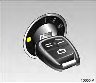 Opel Omega. Elektronische wegfahrsperre