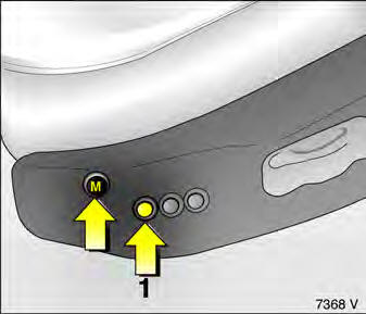 Opel Omega. Positionsspeicher 3 für elektrisch einstellbaren fahrersitz und spiegel 