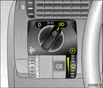 Opel Omega. Instrumentenbeleuchtung