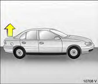 Opel Omega. Automatische niveauregulierung