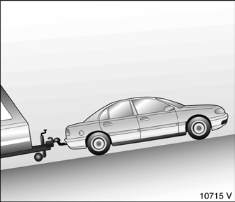 Opel Omega. Anfahren an steigungen